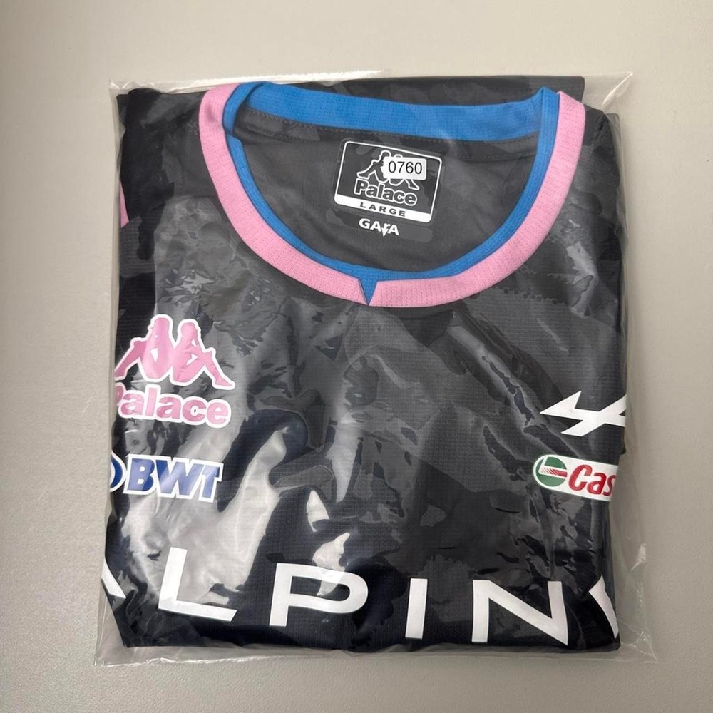 Palace x Kappa For Alpine Driver Jersey 'Night Desert Camo' - Picture 6 of 6